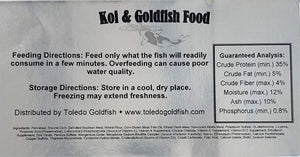 TG Goldfish & Koi Fish Food - 5mm Floating Pellets