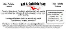 Load image into Gallery viewer, Toledo Goldfish Mini Pellets
