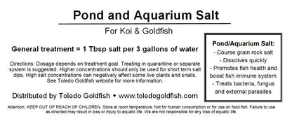 Toledo Goldfish Pond and Aquarium Salt