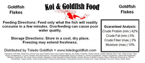 Toledo Goldfish Flake Food